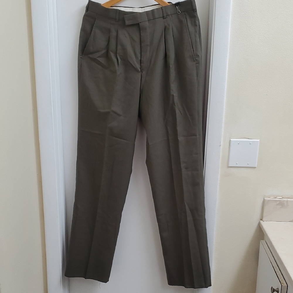 Men's Vintage Classic Light Green Pants Size 30 S